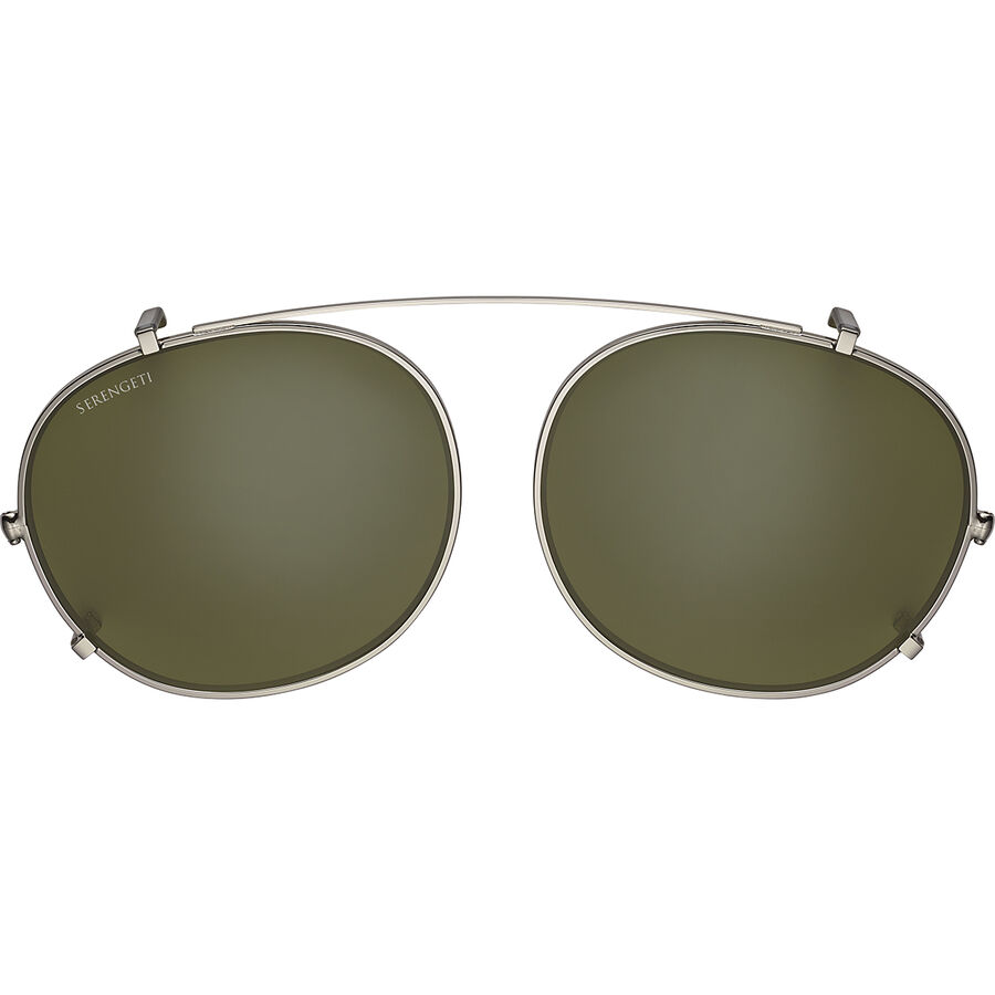 CLIP ON LOREN M, Shiny Light Gunmetal-Mineral Polarized 555nm Cat 3 to 3 B4, hi-res